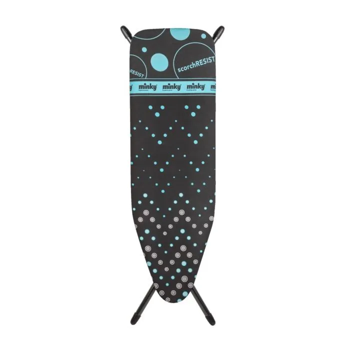 Minky Ironing Board - Hotspot 122 x 38cm, Ironing Board Cover Included