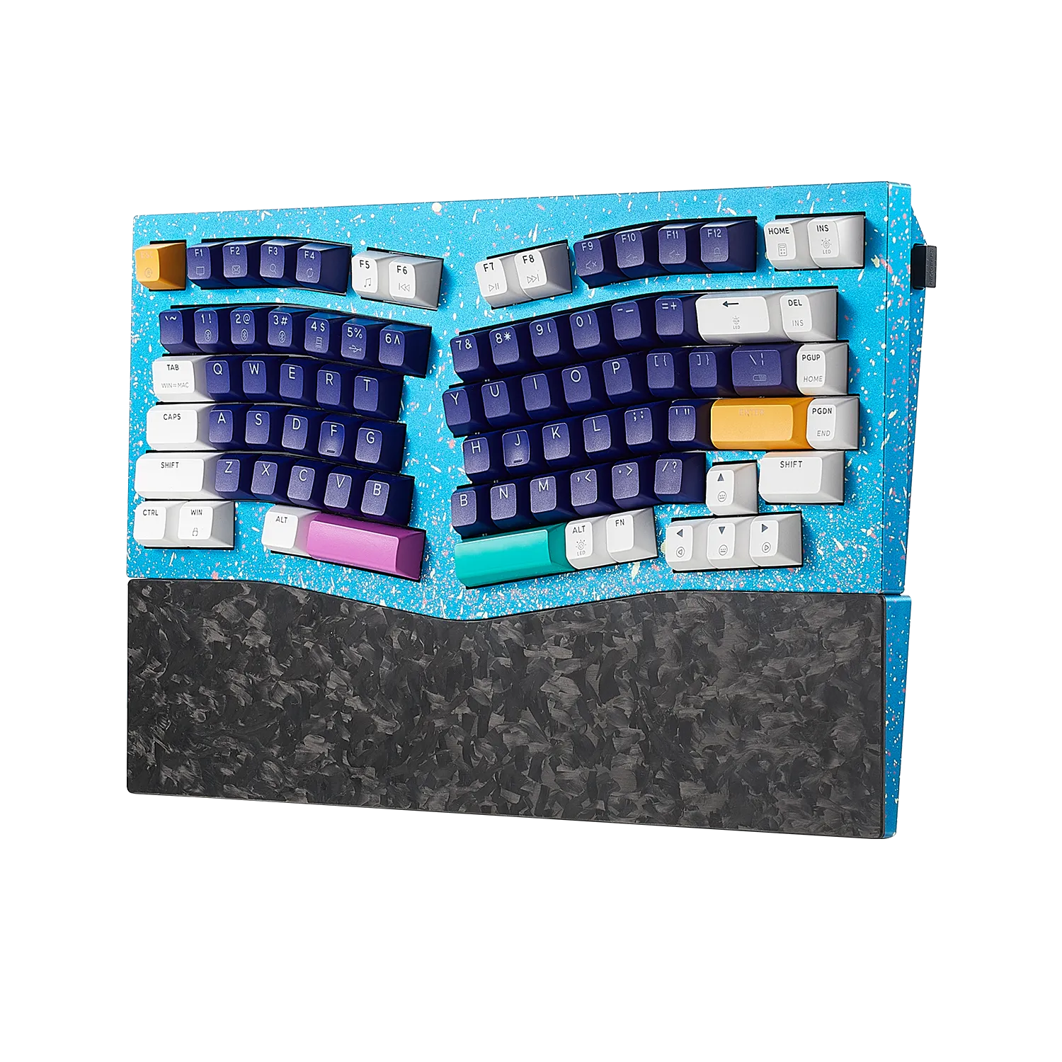 Monarch F2 83-Key Alice Layout TKL Ergonomic Mechanical Keyboard