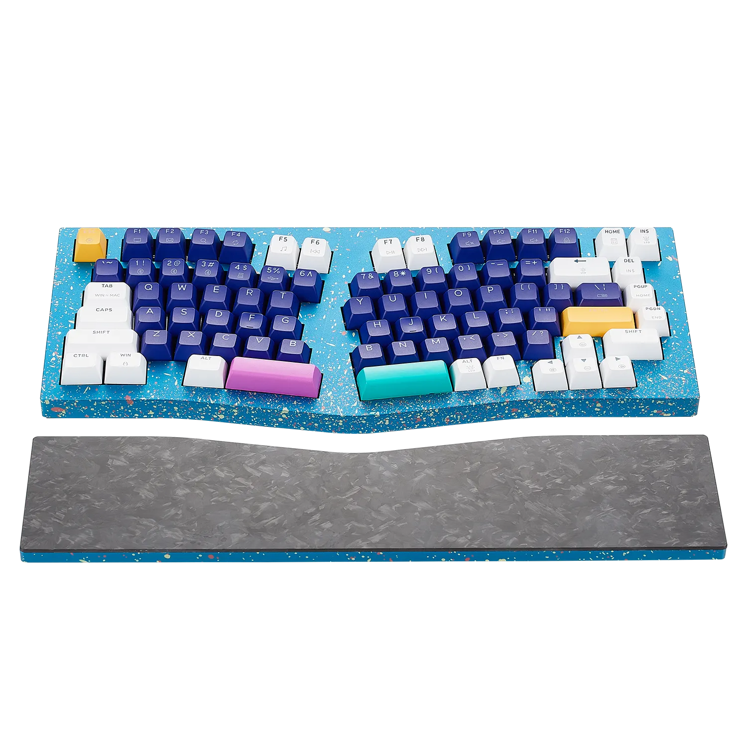 Monarch F2 83-Key Alice Layout TKL Ergonomic Mechanical Keyboard