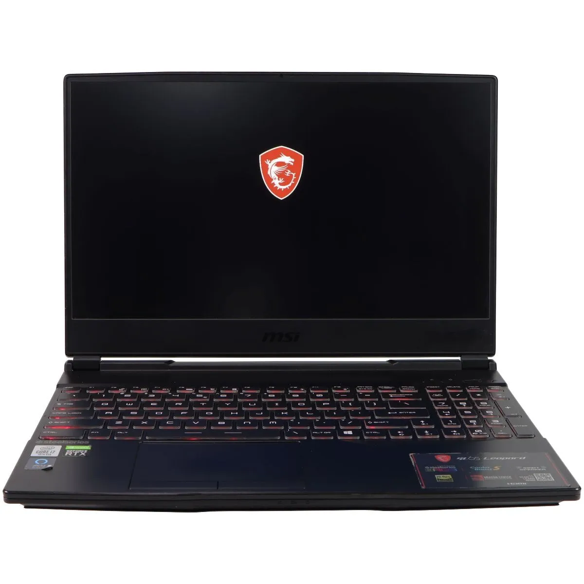 MSI GL65 Leopard 15.6-in FHD 144Hz Gaming Laptop i7-10750H RTX2070 512GB SSD