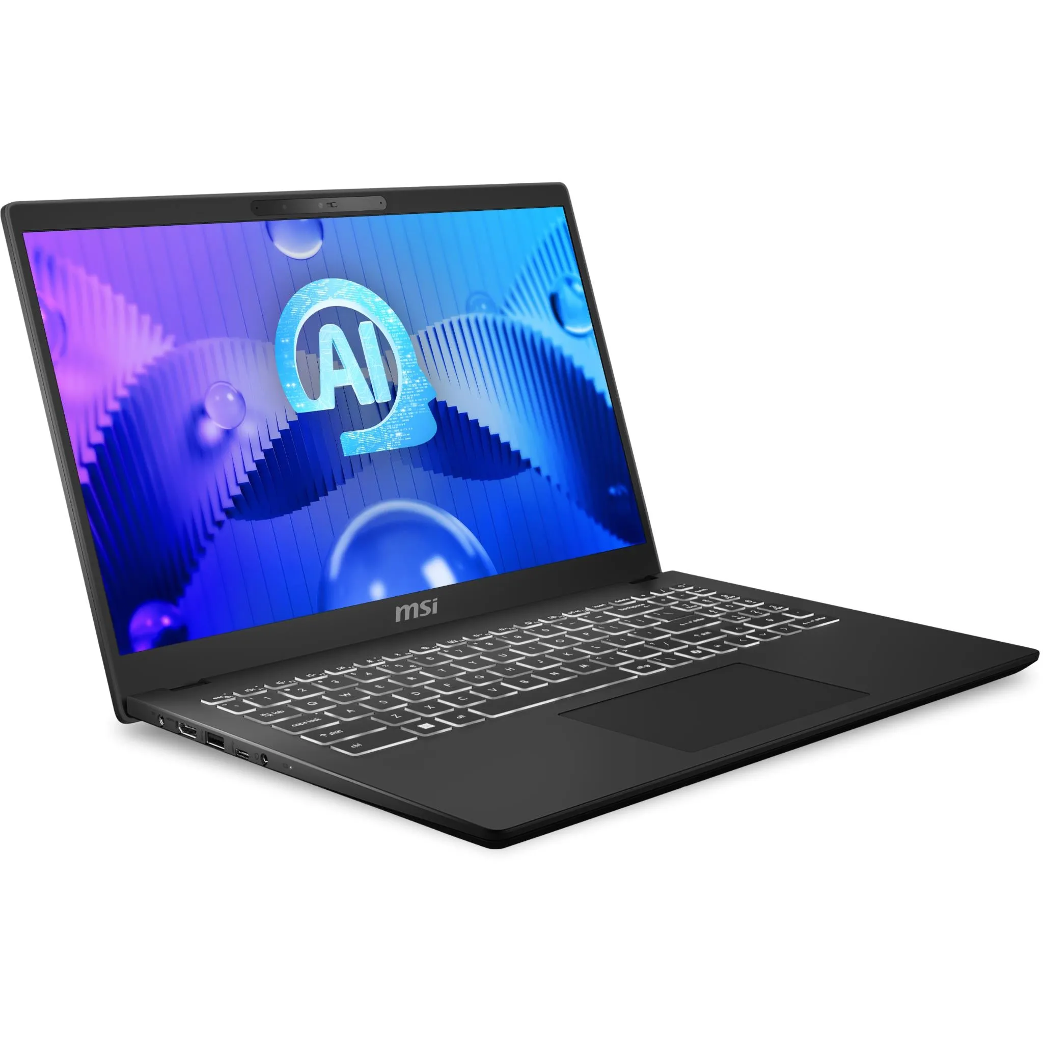 MSI Modern 15 H AI 15.6" FHD Lifestyle Laptop (Intel Core Ultra 5) [512GB SSD]