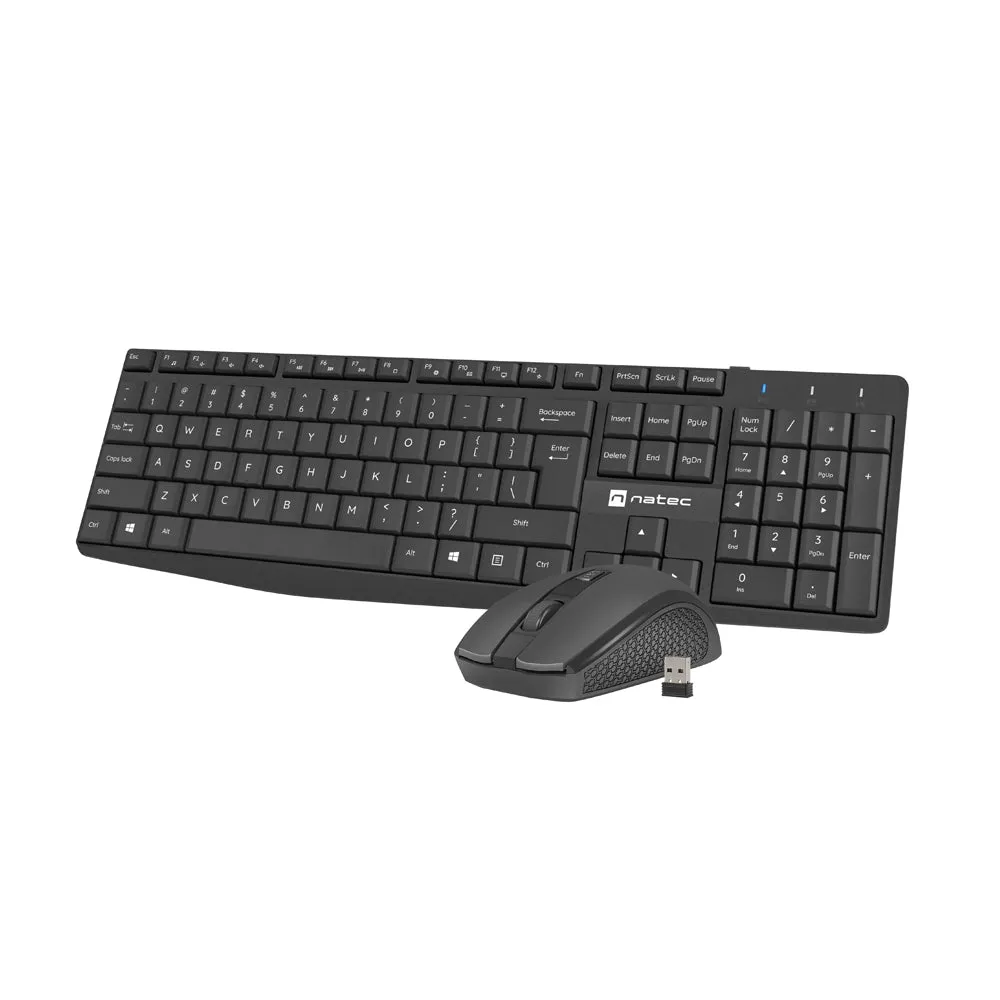 Natec Wireless Combo Keyboard/ Mouse Squid