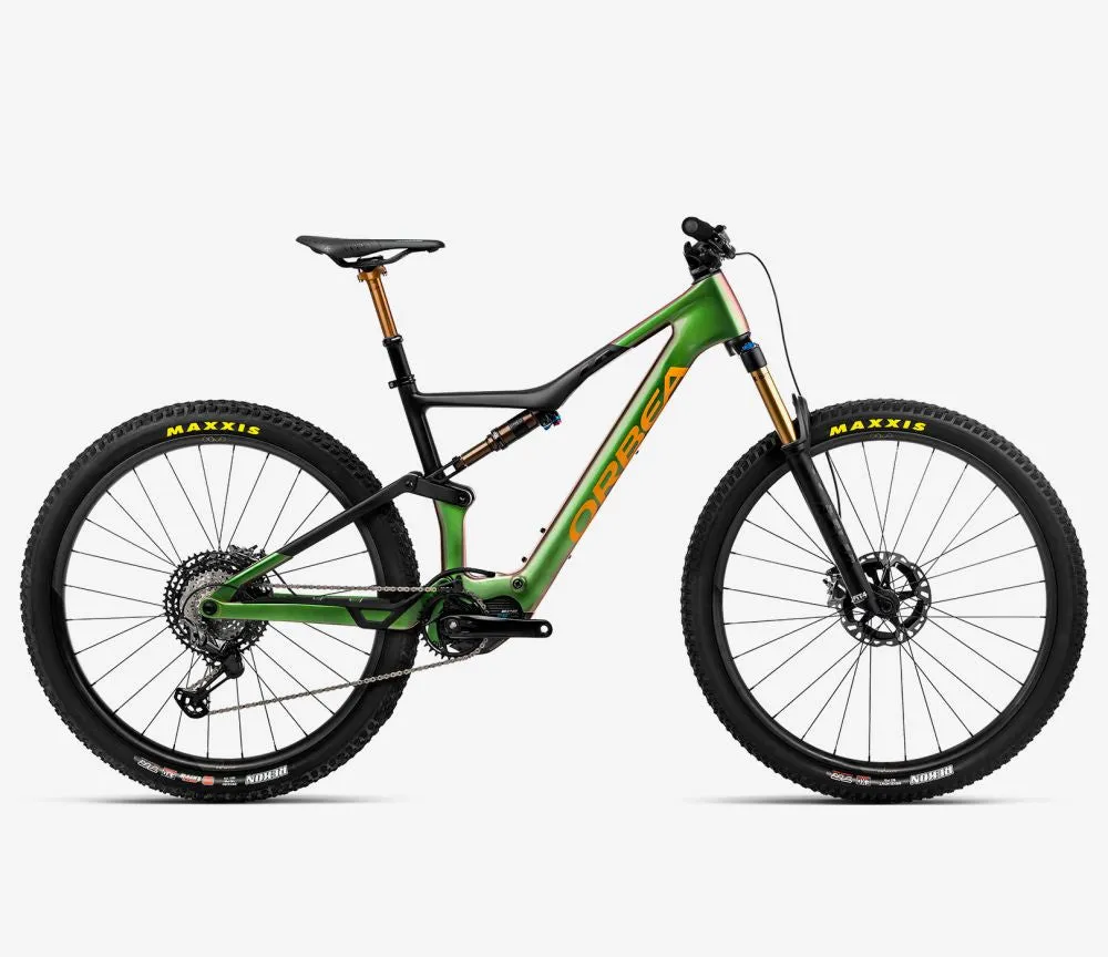 NEW 2023 Orbea Rise M-LTD Carbon E-Mountain Bike - 540Whr, Shimano EP801-RS