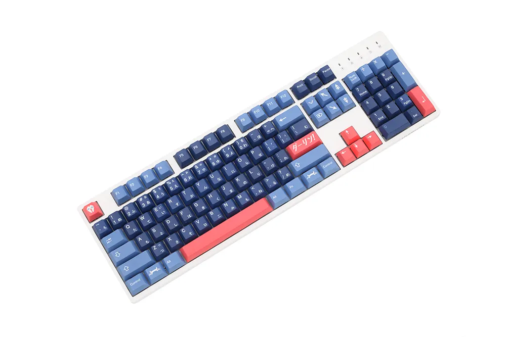 OMO DARLING フランクス CHERRY PROFILE ALL OVER DYE SUB KEYCAP FOR MECHANICAL KEYBOARD GH60 87 104 TKL BM60 XD64 XD68 BM65 BM68