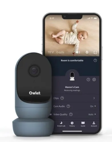 Owlet Cam 2 Wi-Fi® Smart Baby Monitor with 1080p Full HD Video