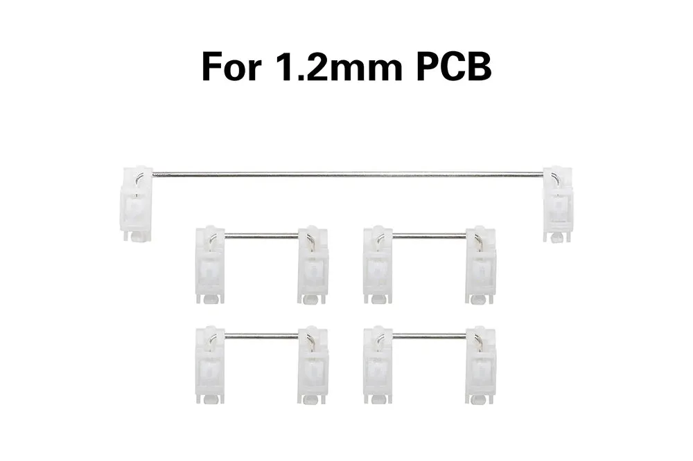 PAIGU MAIZ PCB Stabilizer for Gaming Mechanical Keyboard gh60 for 1.2mm PCB 1.6mm Clip In PCB CSTC40 60 68 75 84 White Black