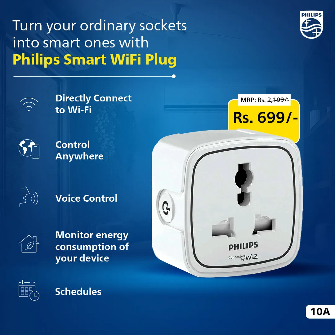 Philips Smart Wi-Fi Plug (Wiz Connected)