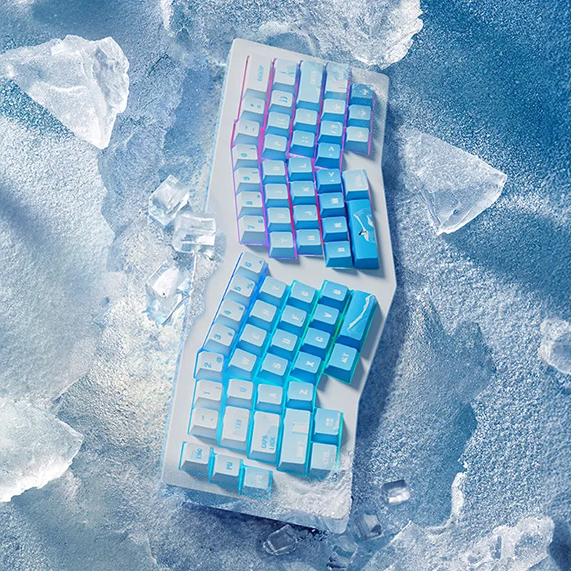 PIIFOX Glacier OEM Profile Keycap Set