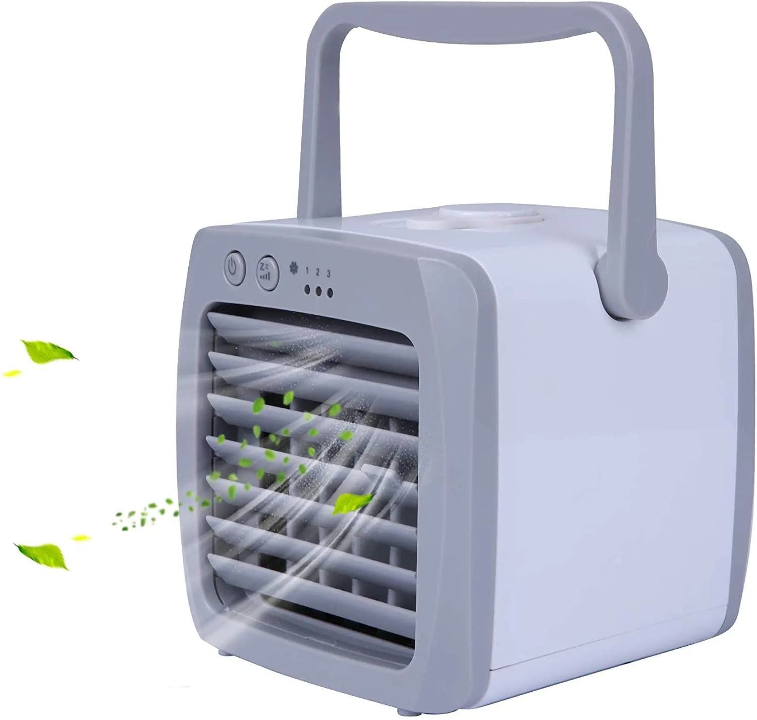 Portable Mini Air Conditioner Fan with Handle Mini Evaporative Air Cooler Cooling Fan