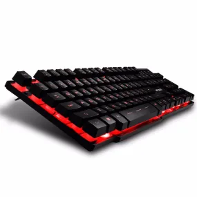 PRO | GAMER "WRECTOR" DBPOWER BACKLIT GAMING KEYBOARD LED 3 COLOR BACKLIGHT USB WIRED GAME CONTROLLER WITH SIMILAR MECHANICAL FEEL TECLADO GAMER