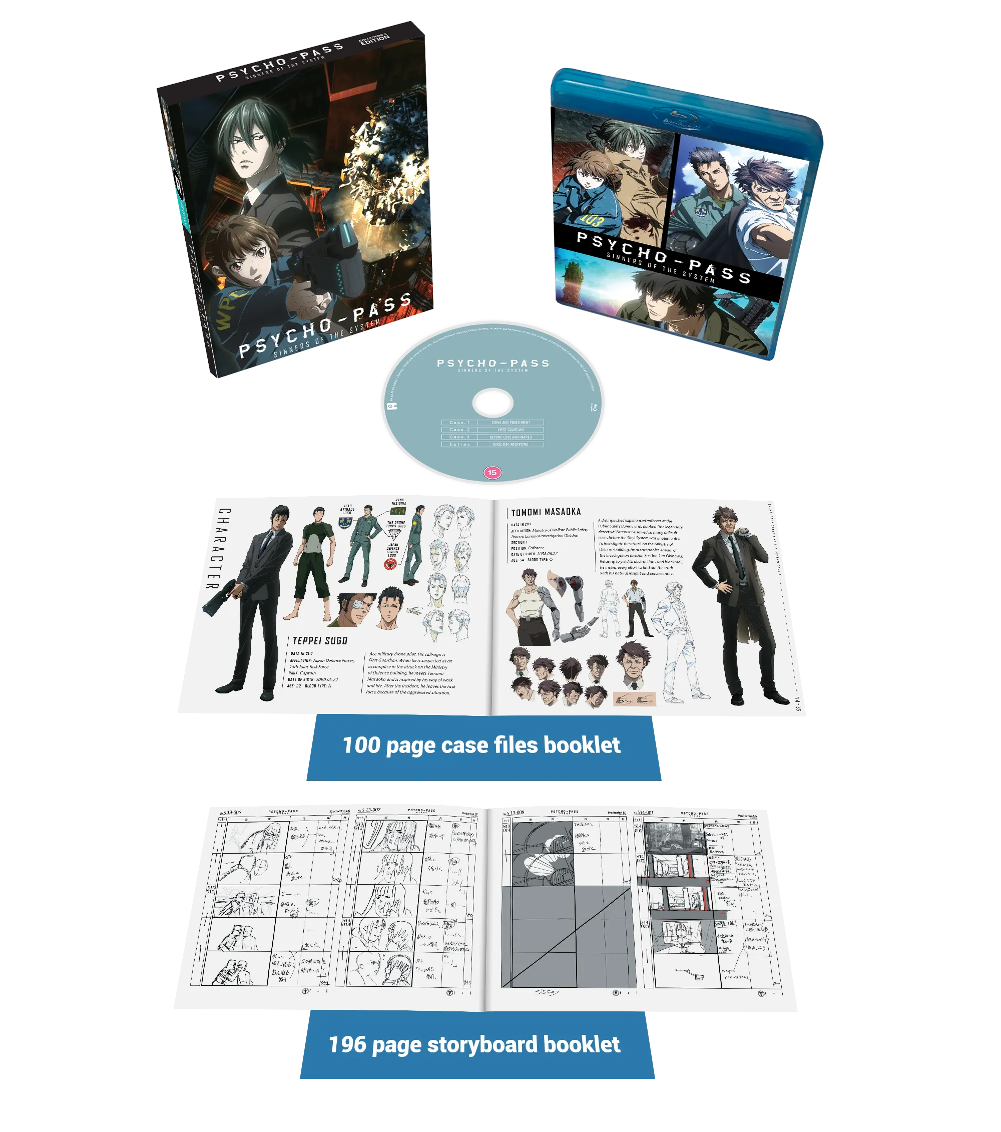 Psycho-Pass: Sinners of the System - Blu-ray Collector's Edition