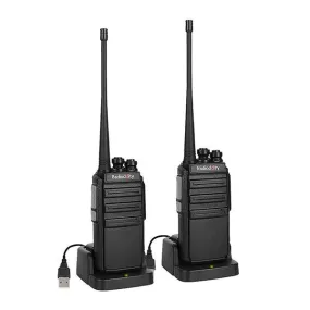 Radioddity GA-2S [2/4 Packs] UHF Long Range USB Two way Radio