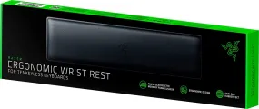 Razer Keyboard Ergonomic Wrist Rest for Tenkeyless Keyboards: Plush Leatherette Memory Foam Cushion - Anti-Slip Rubber Feet