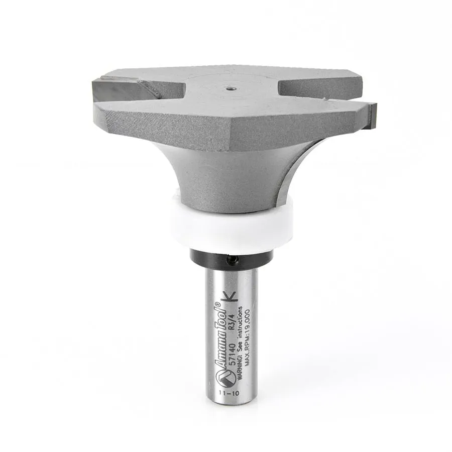 Round Under Router Bit | 3⁄4 Radius x 2 5⁄8 Dia x 1" x 1⁄2 Shank | 57140 | 738685571408