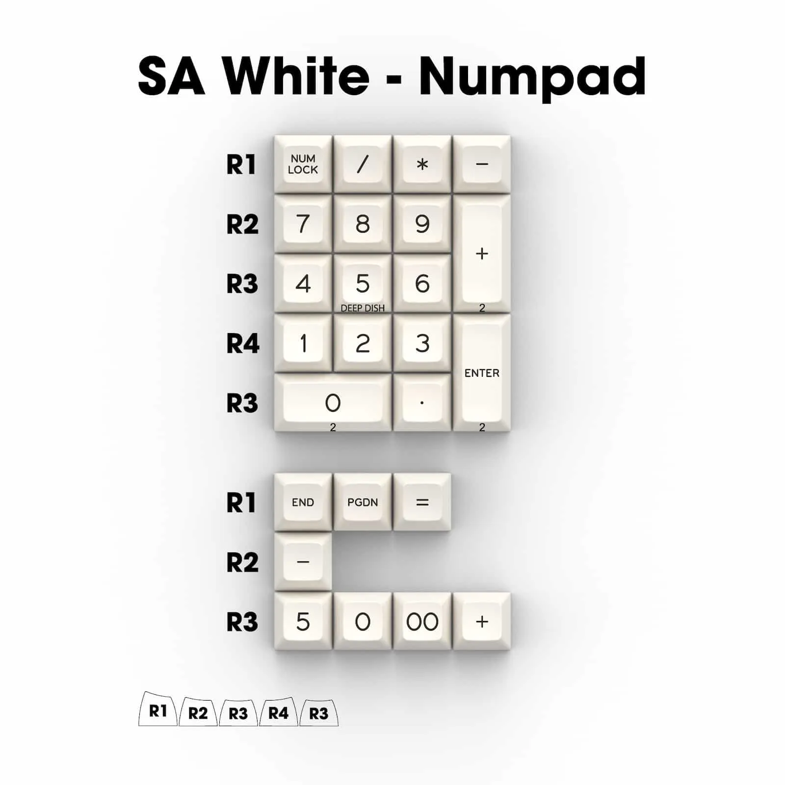 SA Black on White