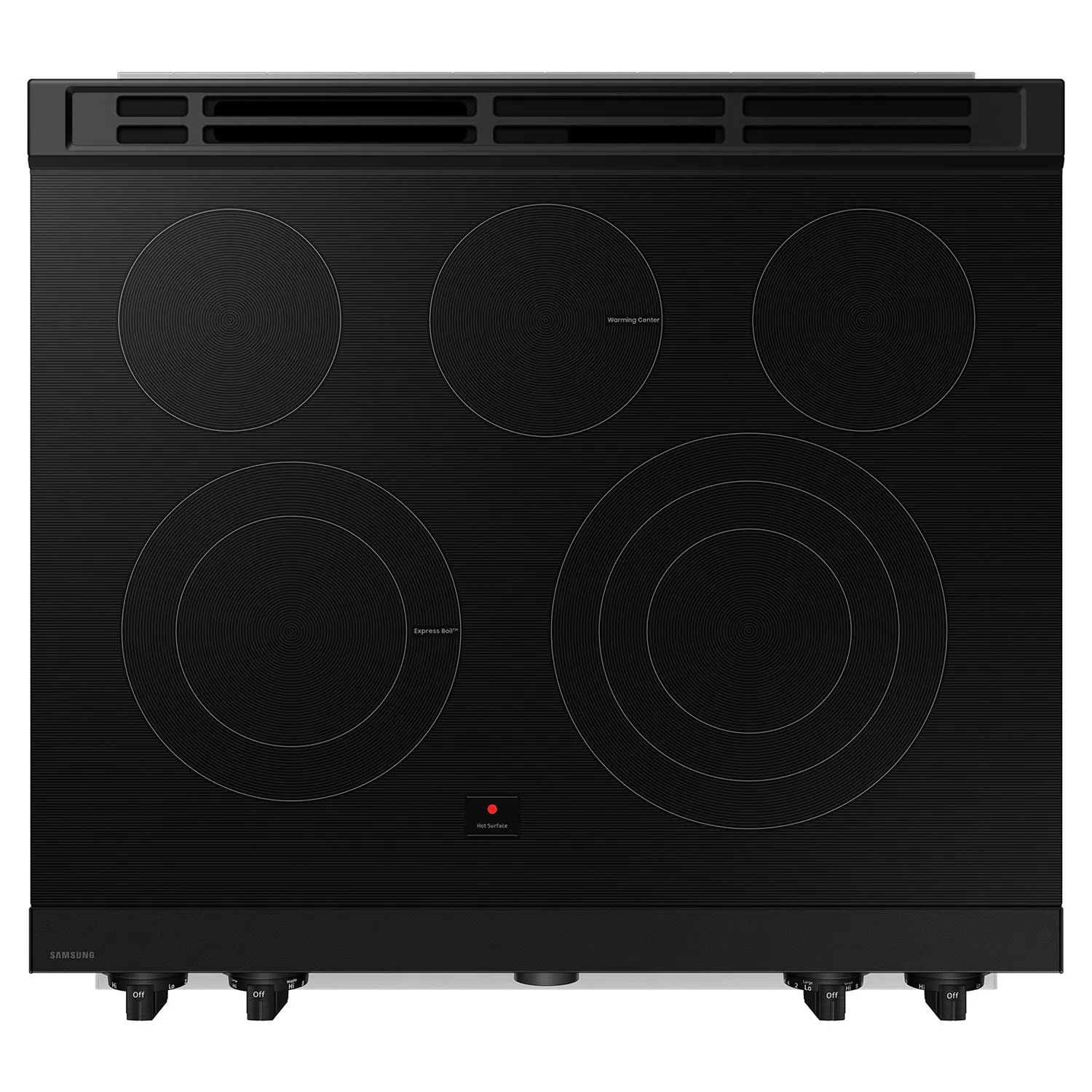 Samsung 30-inch Slide-in Electric Range with Wi-Fi NSE6DG8550SRAC