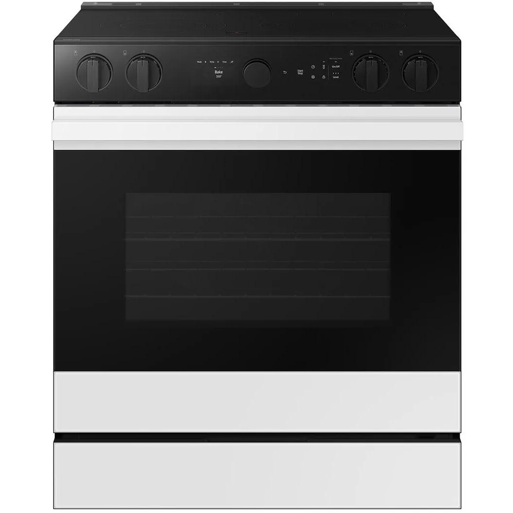 Samsung 6.3 cu. ft. Bespoke Smart Slide-In Electric Range NSE6DB870012/AC