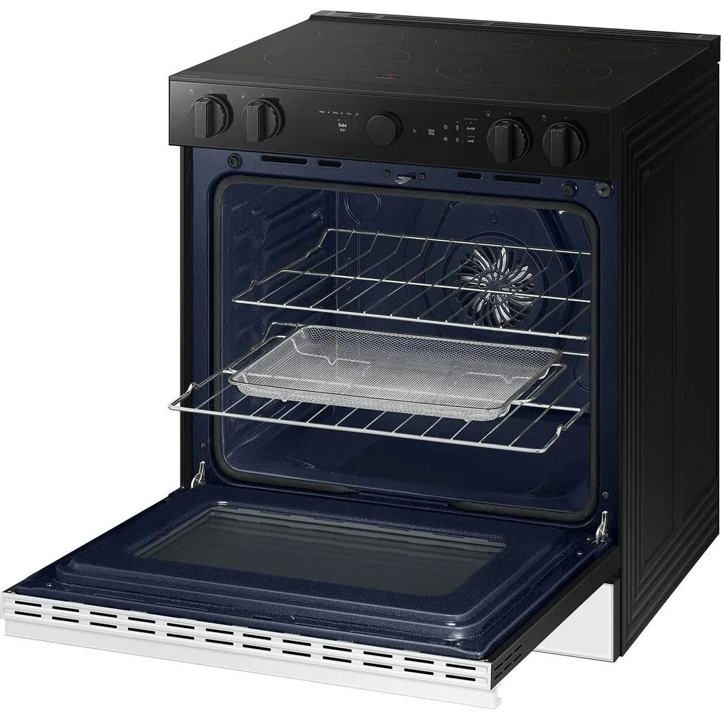 Samsung 6.3 cu. ft. Bespoke Smart Slide-In Electric Range NSE6DB870012/AC