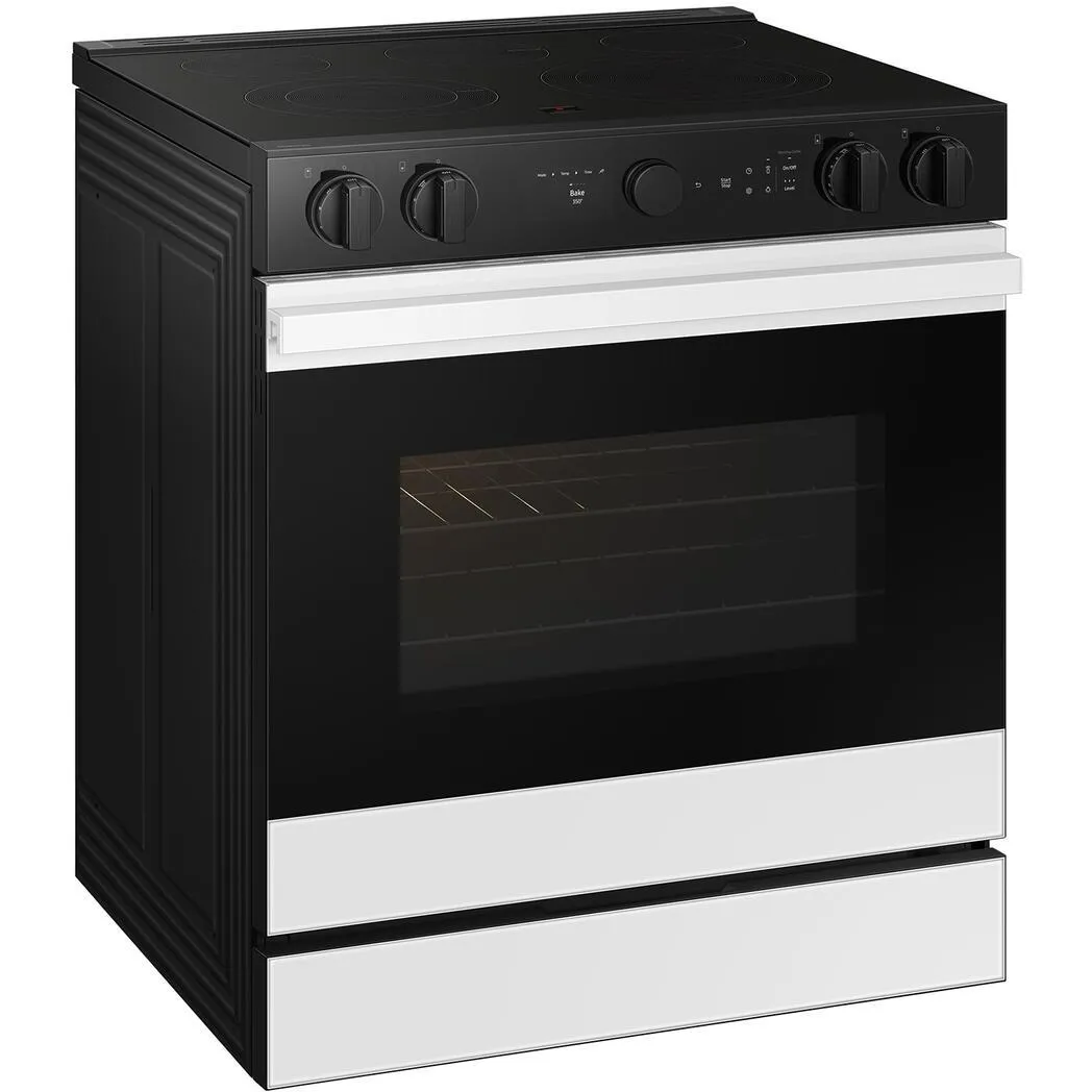 Samsung 6.3 cu. ft. Bespoke Smart Slide-In Electric Range NSE6DB870012/AC