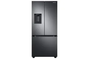 Samsung Black Stainless French Door Refrigerator with External Water Dispener (22.1 cu.ft.) - RF22A4221SG/AA