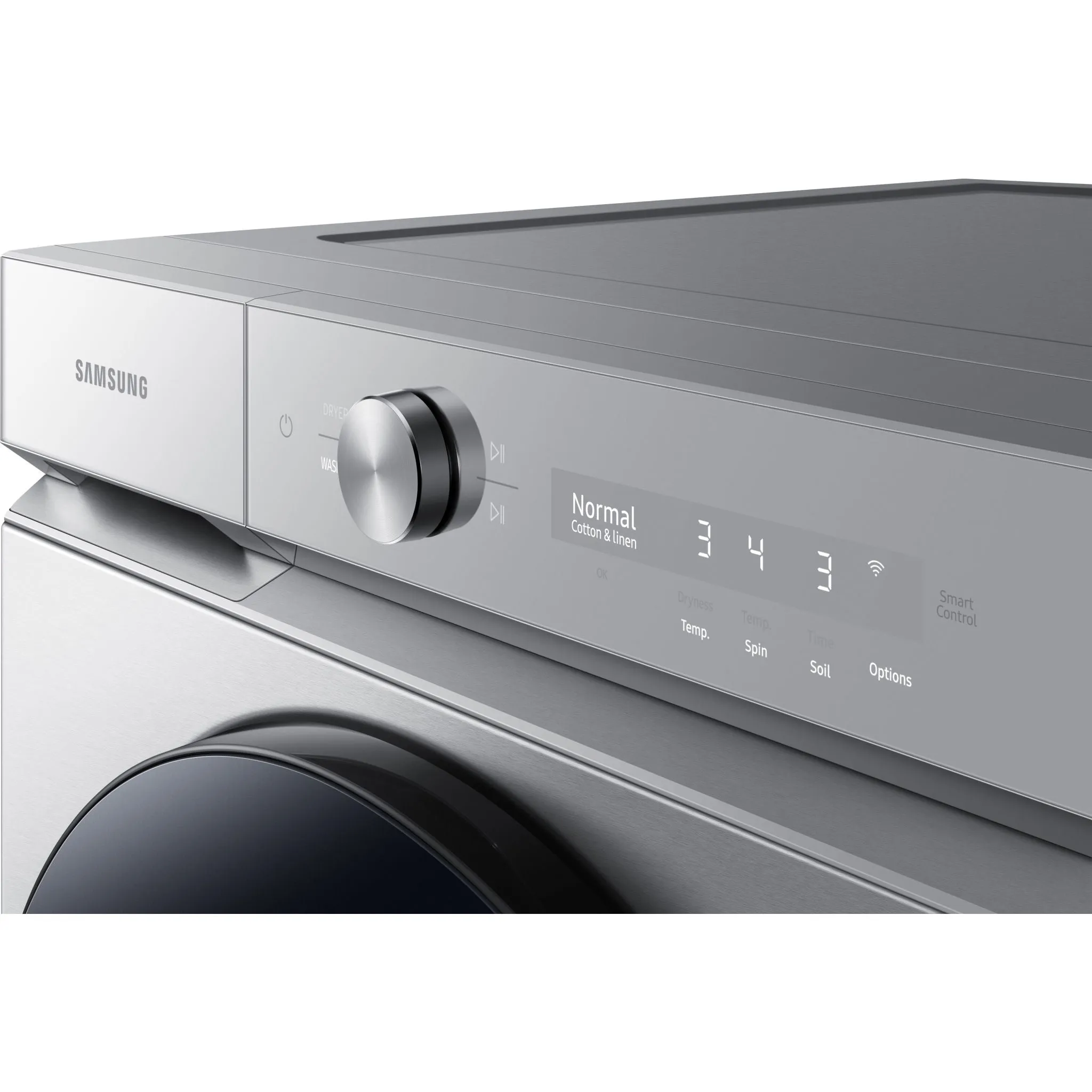 Samsung Front Load Washer (WF53BB8700ATUS) - Stainless Steel