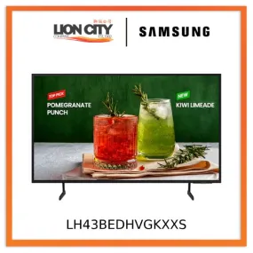 Samsung LH43BEDHVGKXXS 43" Business TV BE43D-H 4K