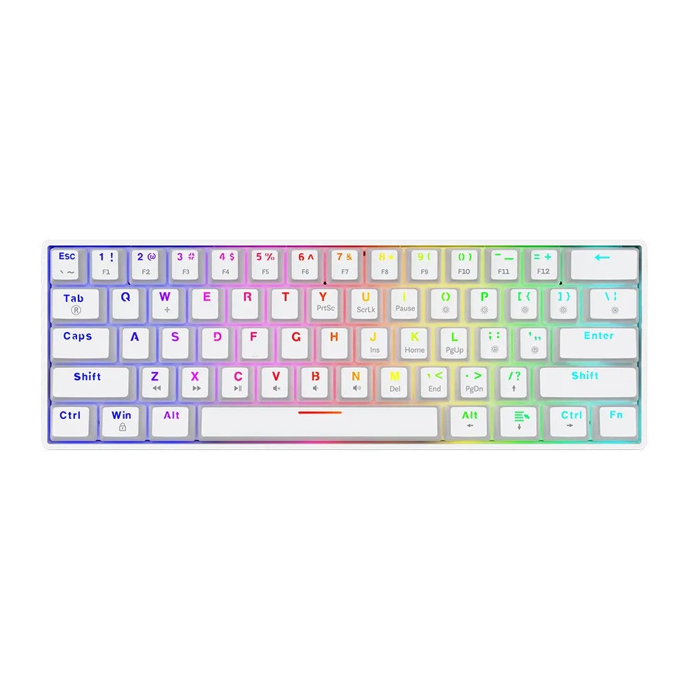 Savio Mechanical Keyboard Whiteout X2 Outemu Brown. Hot Exchange