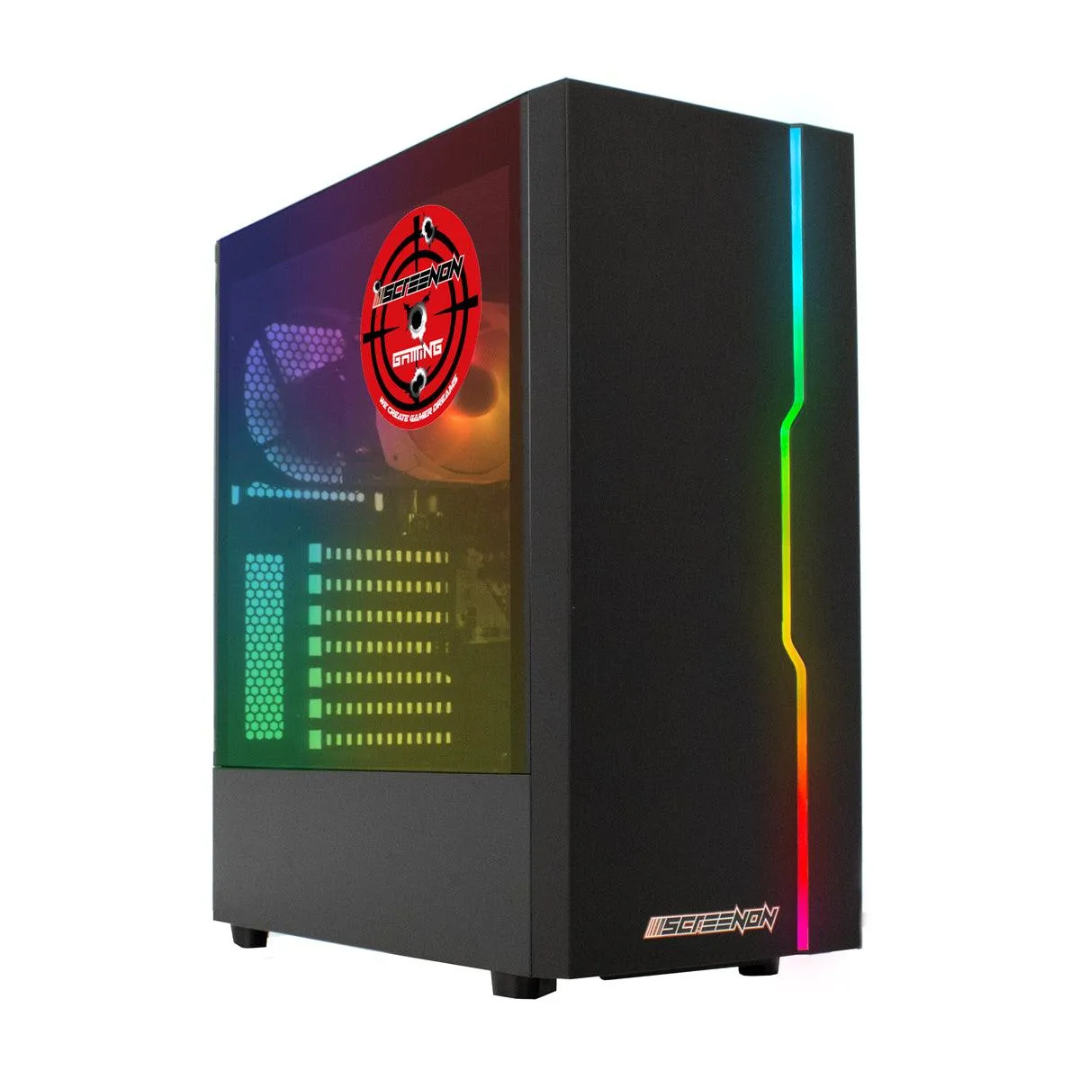 ScreenON - Game PC - Intel Core i3 - 480GB M.2 SSD - GTX 1630 - GamePC - WiFi