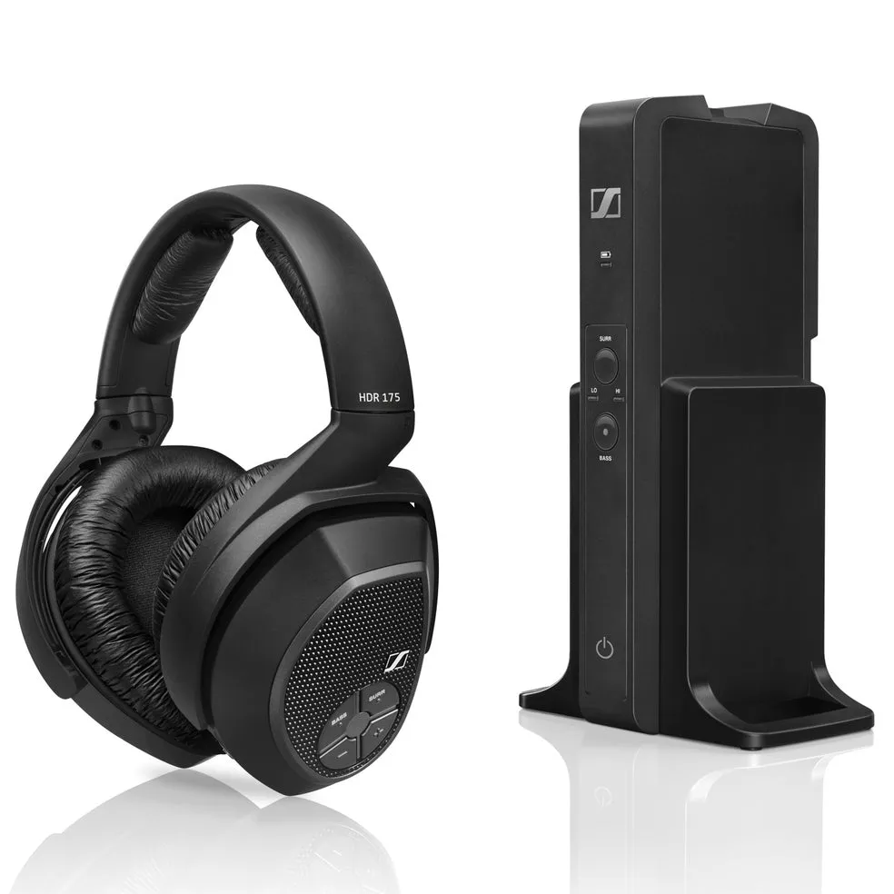 Sennheiser RS 175 Digital Wireless Closed Headphone System for Home Use