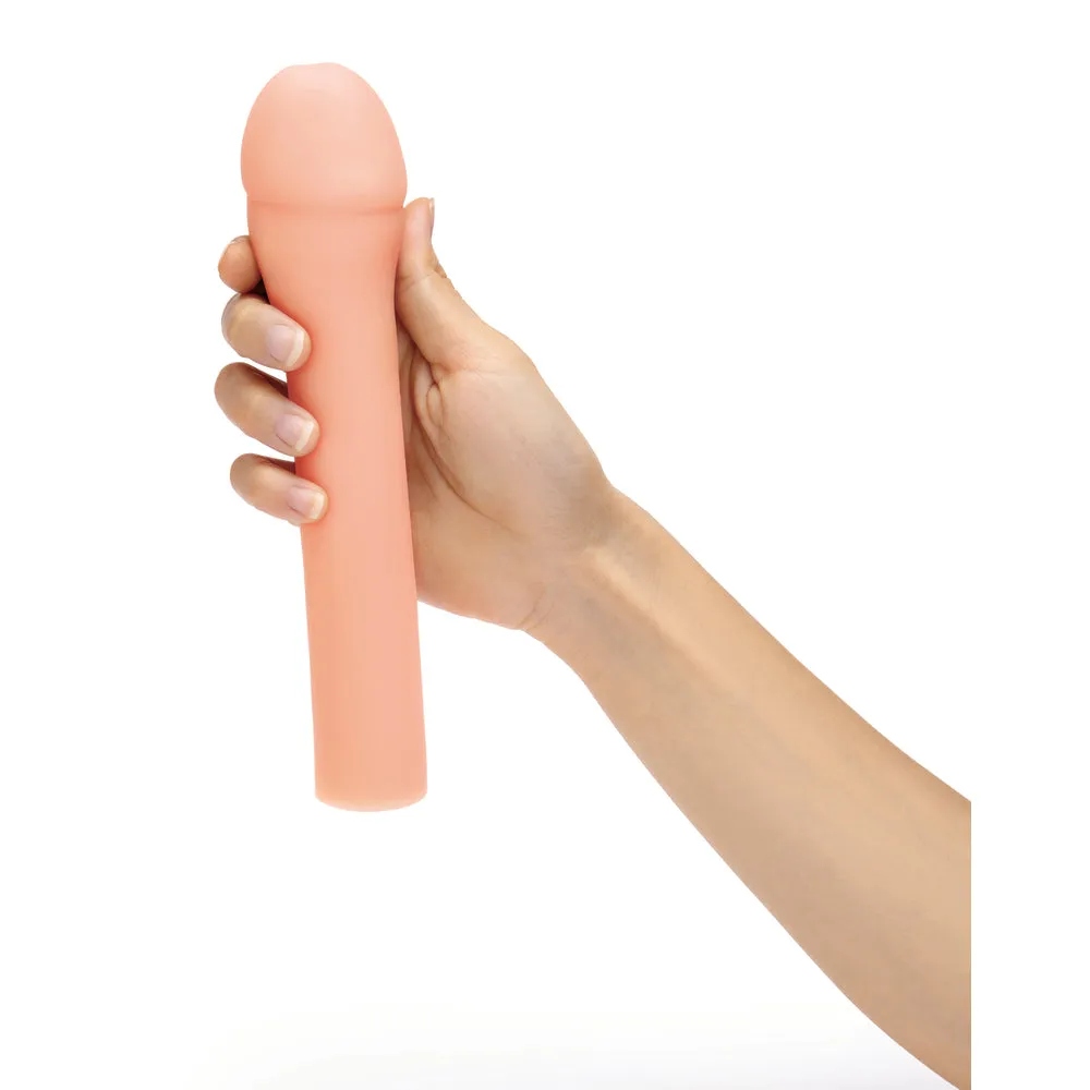 Size Up Extra Realistic 3 Inch Penis Extender Sleeve Flesh