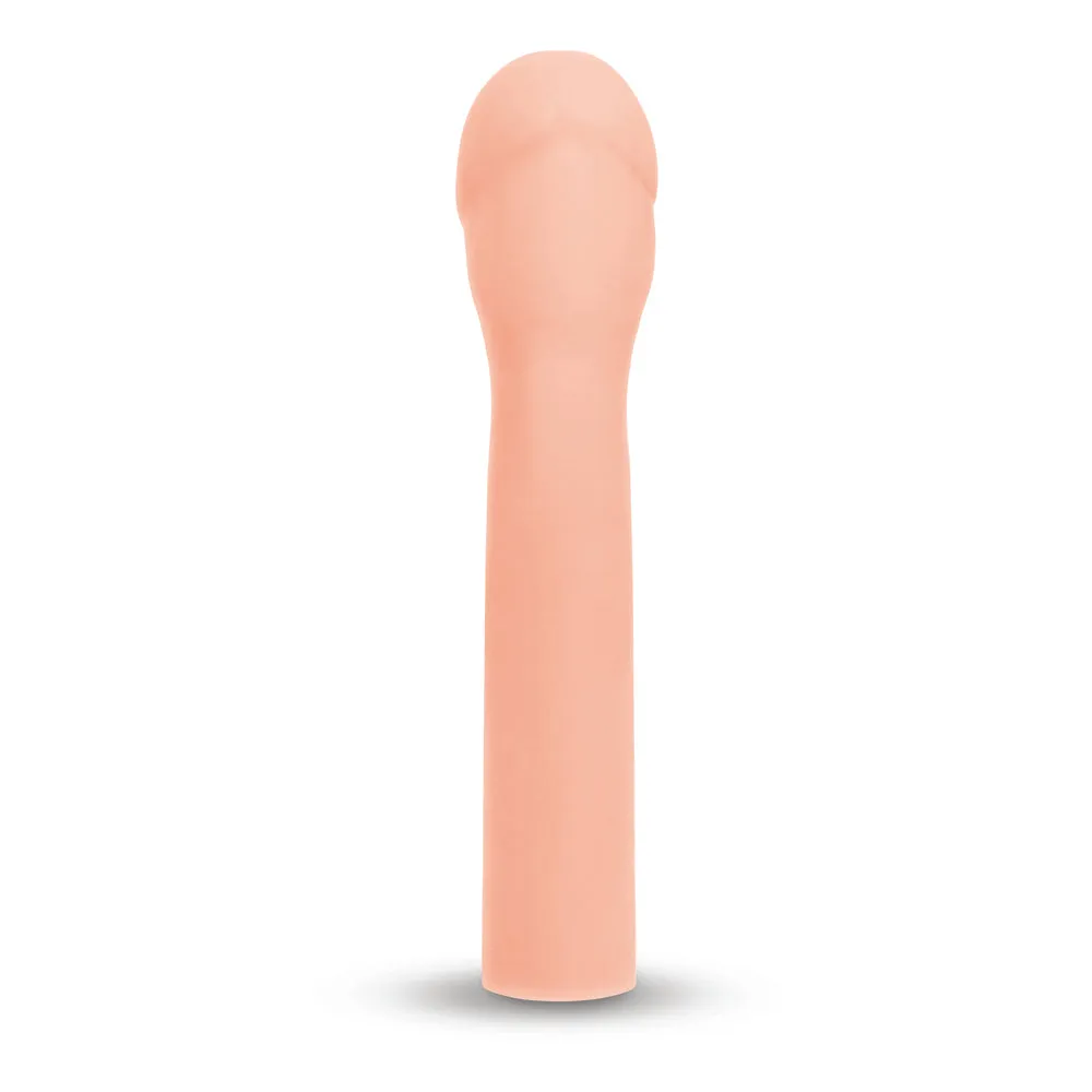 Size Up Extra Realistic 3 Inch Penis Extender Sleeve Flesh