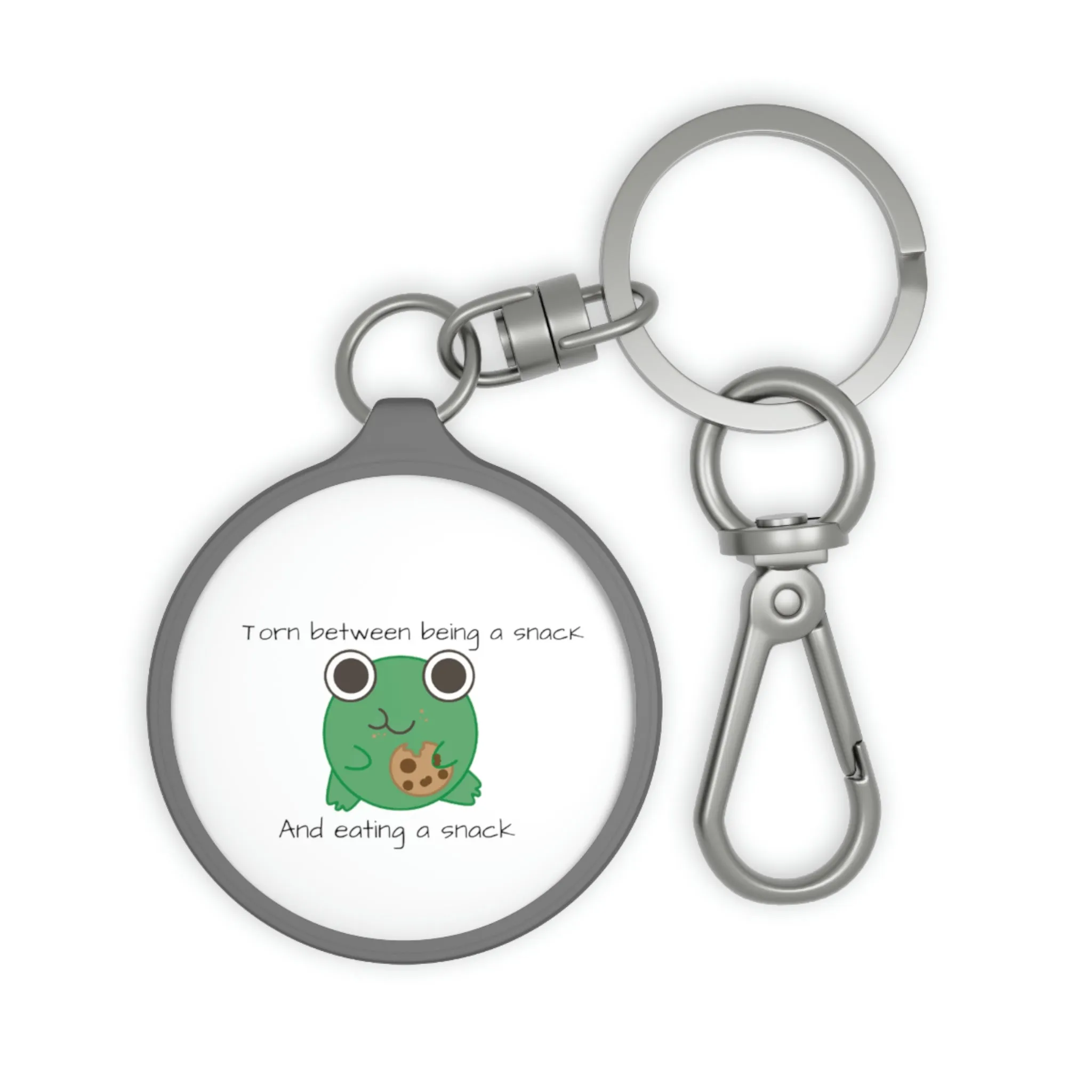 Snack Keyring Tag