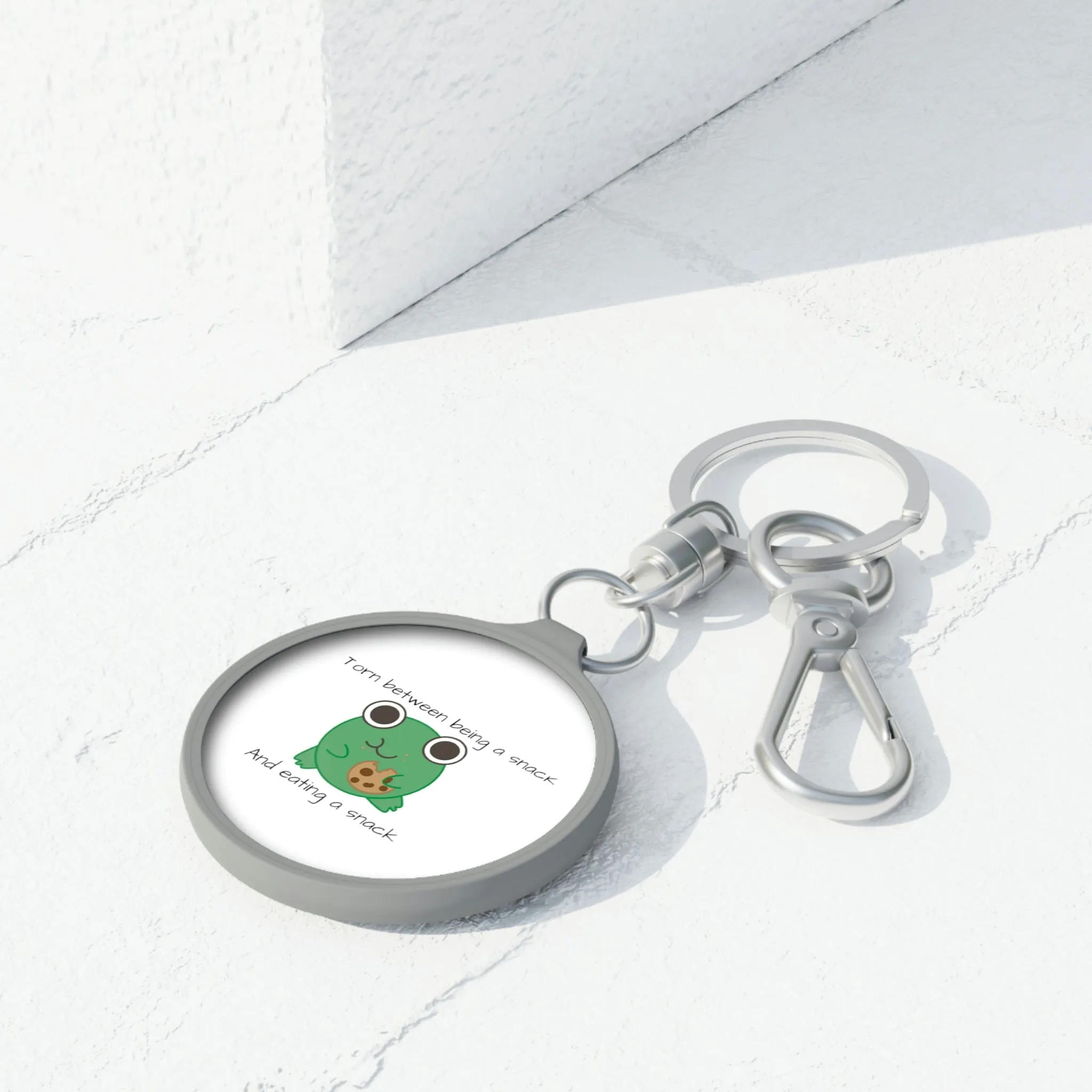 Snack Keyring Tag