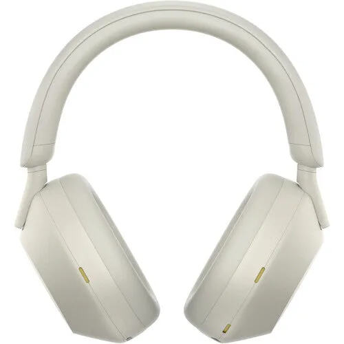 Sony WH-1000XM5 Noise-Canceling Wireless Over-Ear Headphones (Silver)