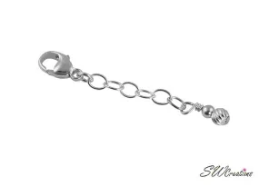 Spiral Round Silver Jewelry Extender