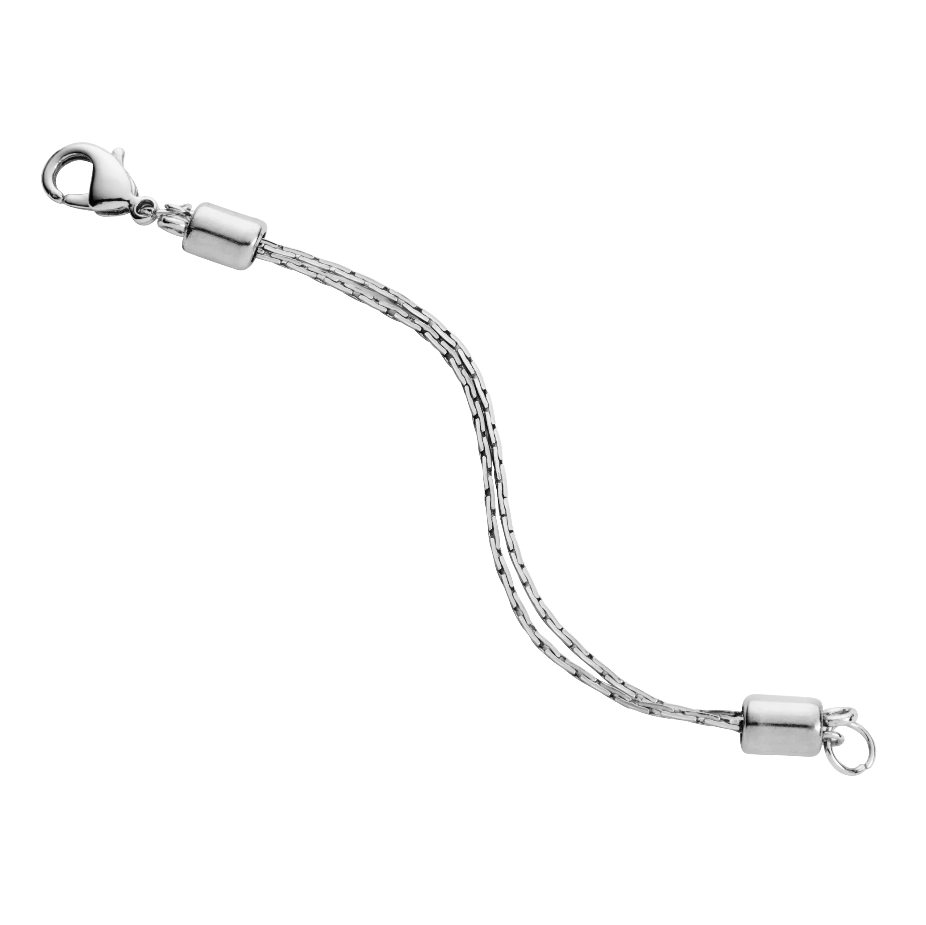 Stainless Steel Adjustable Necklace Chain Extender with Lobster Clasp, 1 Extender