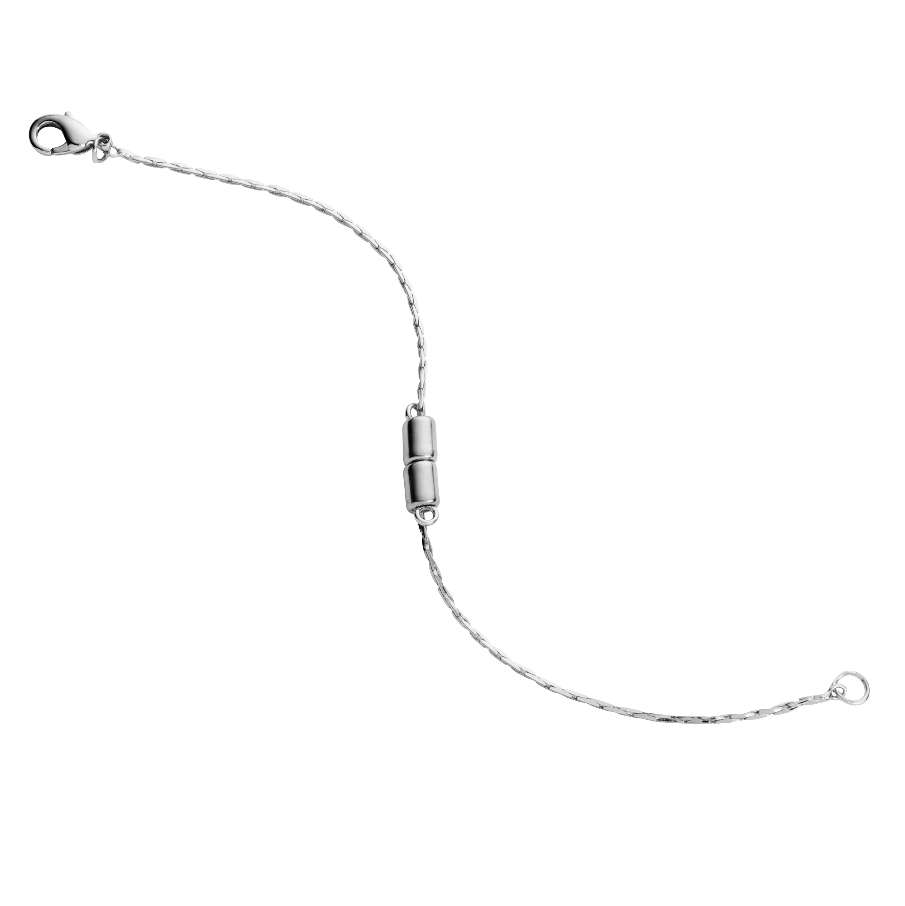 Stainless Steel Adjustable Necklace Chain Extender with Lobster Clasp, 1 Extender