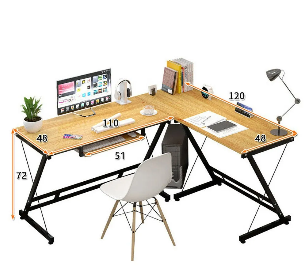 Study Computer Desk - Keyboard Tray