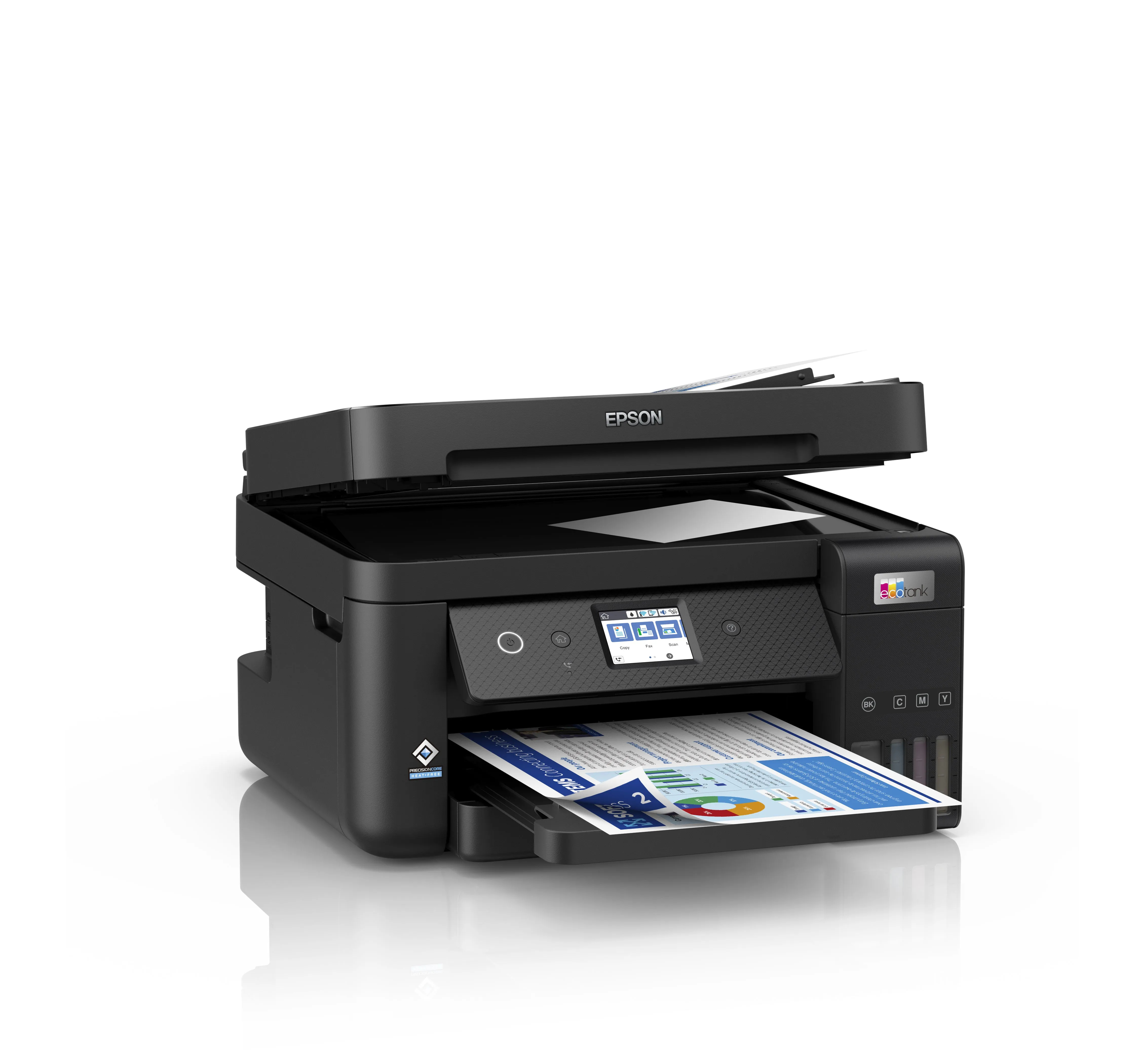 T Epson Ecotank Et-4850 Tintenstrahldrucker 4In1/A4/Lan/Wifi/Adf/Duplex