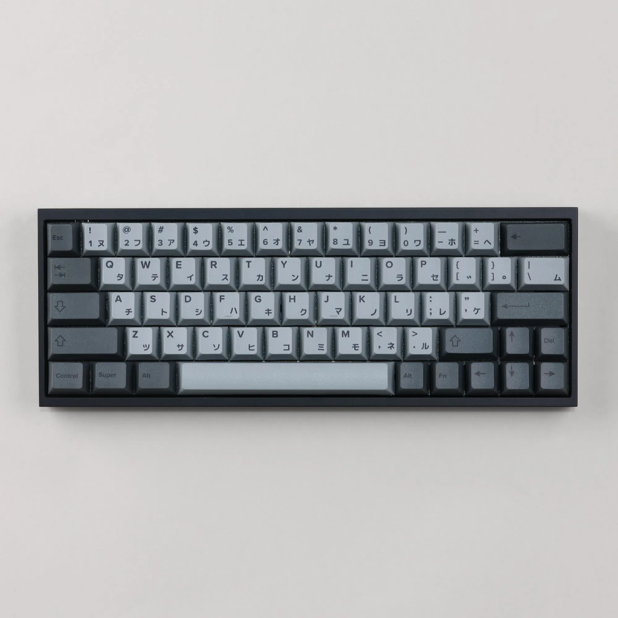 Tofu60 Mechanical Keyboard With Cement Grey Japanese PBT Keycaps