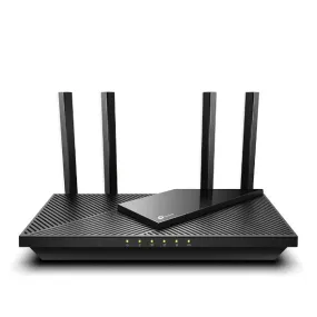 TP-Link Archer AX55 AX3000 Dual Band Gigabit Wi-Fi 6 Router OFDMA High-Speed 2402 Mbps 5GHz /  574 Mbps 2.4GHz with OneMesh Support, HomeSheild, Quad-Core CPU, 512MB RAM, USB 3.0 and Gigabit Ports WIFI TP LINK TPLINK