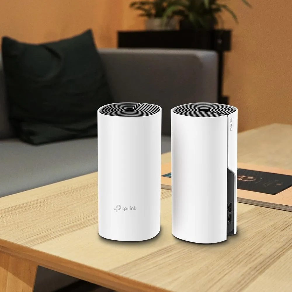 TP-Link Deco M4 AC1200 Whole Home Mesh Wi-Fi System | DECO M4 (2pack) - DECOM42PK