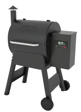 Traeger Pro 575 TFB57GLE Pellet Grill, 36000 Btu, 572 sq-in Primary Cooking Surface, Smoker Included: Yes, Black :EA: QUANTITY: 1