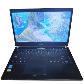 Used Acer TravelMate P645-S 14" Intel Core i5-5th Gen 500GB HDD 12GB RAM Black Laptop