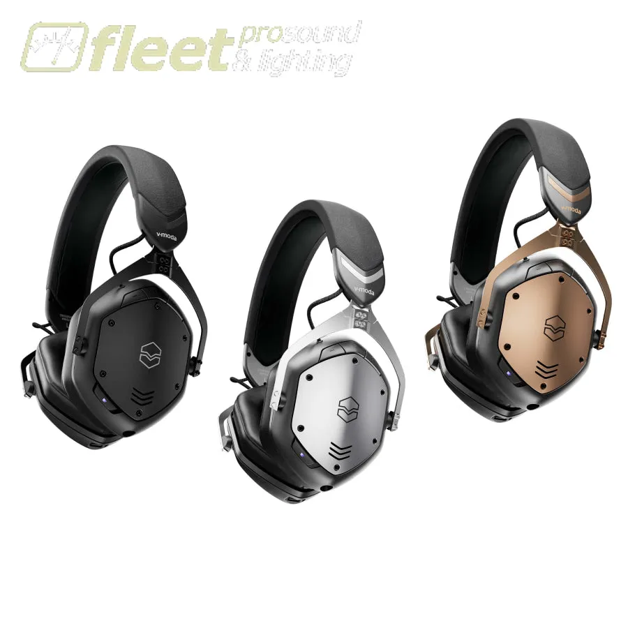 V-MODA XFBT3-MTBK Crossfade 3 Wireless Codex Matte Black Bluetooth Headphones