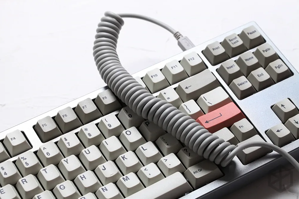 V2 coiled Cable wire Mechanical Keyboard GH60 USB cable mini micro type c USB port for poker 2 xd64 xd75 xd96 mobile phone