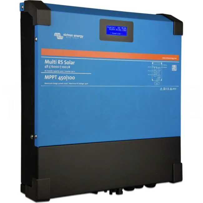 Victron Multi RS Solar 48/6000/100-450/80 1 Tracker Hybrid Inverter/Charger