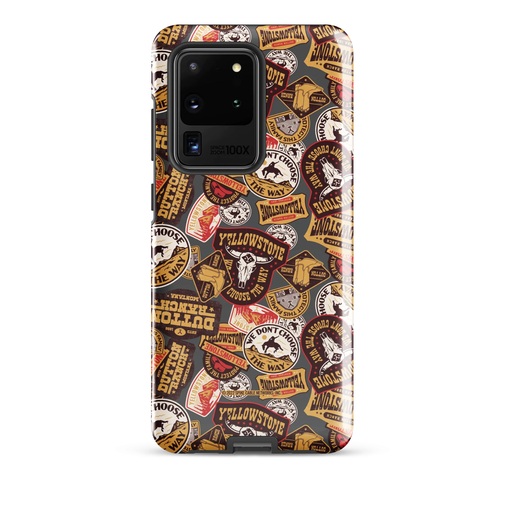 Yellowstone Patches Tough Phone Case - Samsung