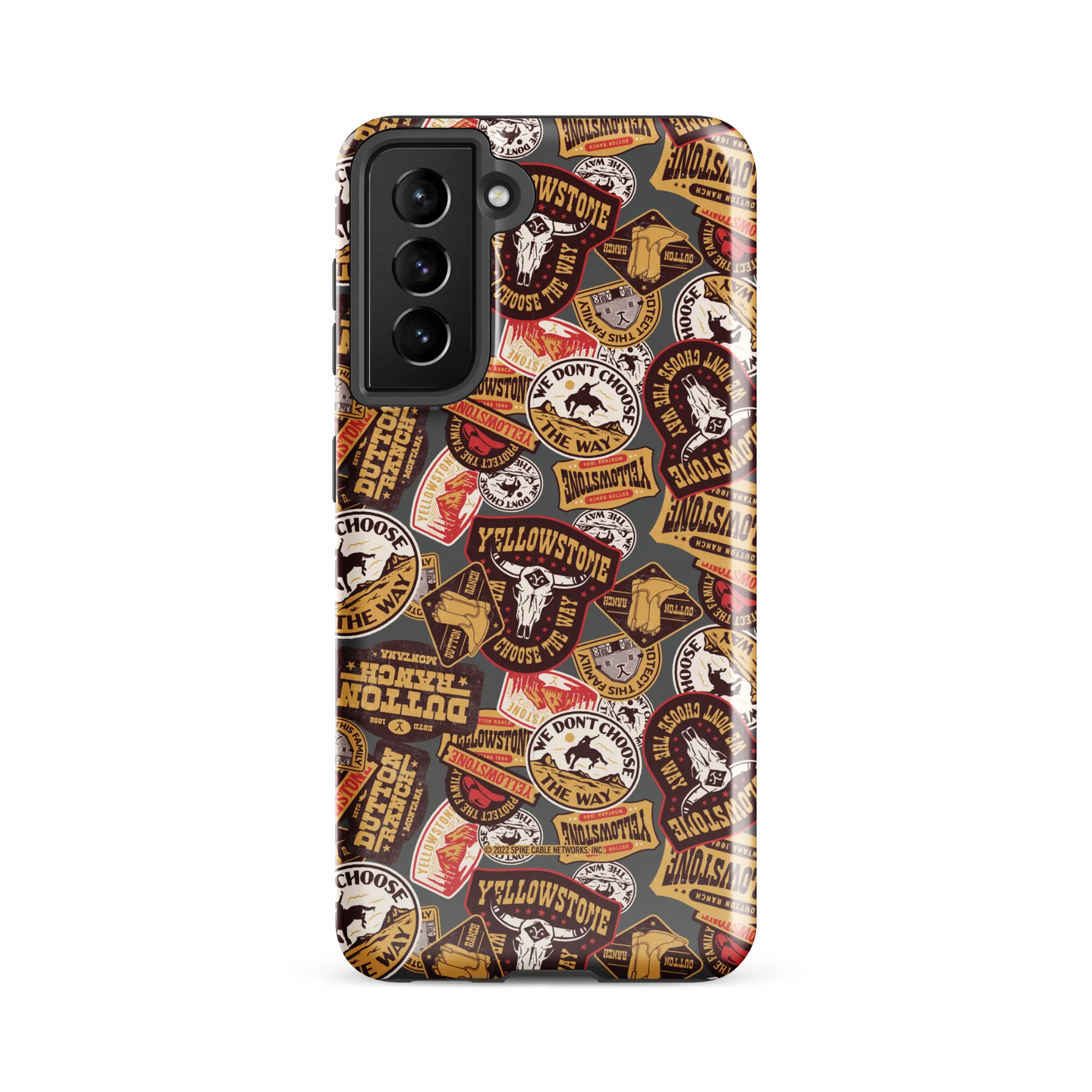 Yellowstone Patches Tough Phone Case - Samsung