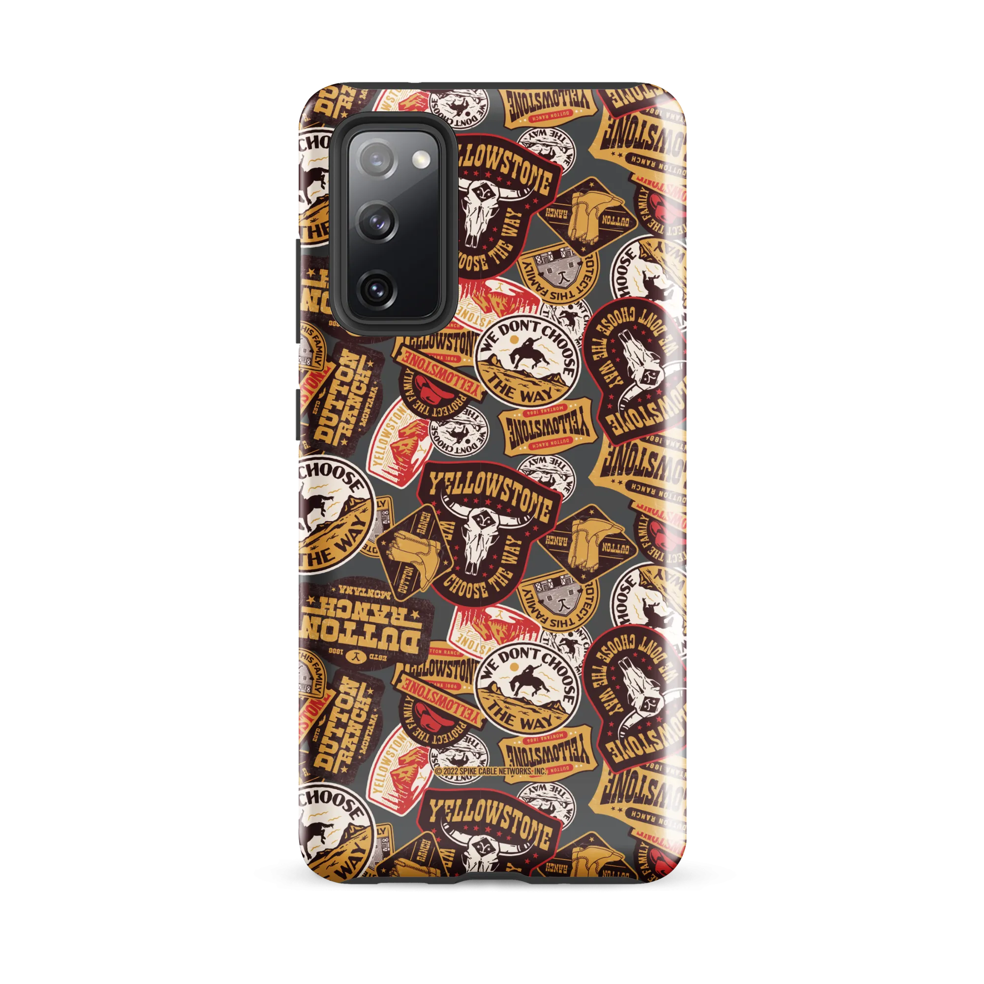 Yellowstone Patches Tough Phone Case - Samsung